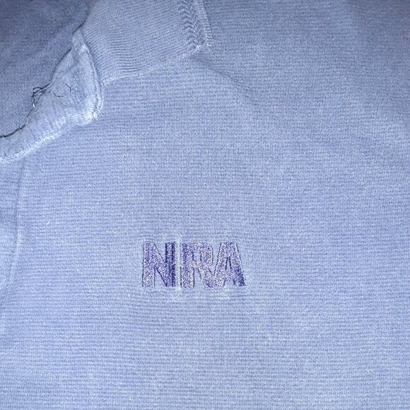 NRA * Dark Blue, Tone on Tone SS Shirt * Golf, Polo * Textured, Soft * Size XL - Picture 8 of 9